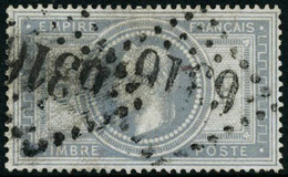 Oblit. N°33 5F Empire, Obl Gc 6316 - TB - 1863-1870 Napoléon III Lauré