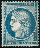 ** N°37 20c Bleu - TB - 1870 Asedio De Paris