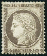 ** N°56 30c Brun - TB - 1871-1875 Ceres