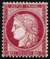 ** N°57 80c Rose, Signé Brun - TB - 1871-1875 Ceres