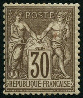 ** N°69 30c Brun-clair - TB - 1876-1878 Sage (Tipo I)