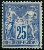 * N°78 25c Outremer - TB - 1876-1878 Sage (Tipo I)