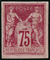 ** N°81c 75c Rose (Granet) - TB - 1876-1878 Sage (Tipo I)