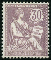 ** N°128 30c Violet, Bien Centré - TB - 1871-1875 Ceres