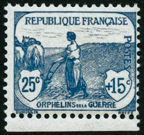 ** N°151 25c + 15c Orphelin, Signé Calves - TB - 1871-1875 Ceres