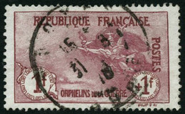 Oblit. N°154 1F + 1F Orphelin - TB - 1871-1875 Ceres