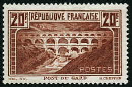 ** N°262A 20F Pont Du Gard (type I) - TB - 1871-1875 Ceres