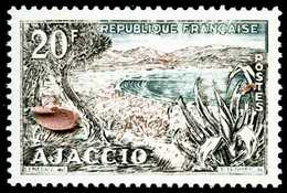 ** N°981 20F Ajaccio Impression Très Dépouillée - TB - 1871-1875 Ceres
