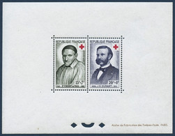 ** N°1187/8 La Paire Croix-rouge, Bloc Spécial Gommé - TB - 1871-1875 Ceres