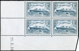 ** N°300 1F50 Bleu Clair, Bloc De 4 CD 15/5/36 - TB - Altri & Non Classificati