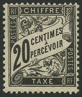 ** N°17  20c Noir, Signé Roumet - TB - Altri & Non Classificati