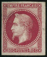 * N°10 80c Rose Quasi SC, Signé Brun - TB - Other & Unclassified