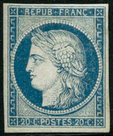 ** N°12 20c Bleu - TB - Andere & Zonder Classificatie