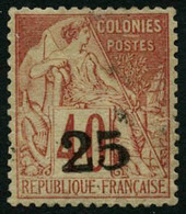 (*) N°3 25/40c Rouge-orange - TB - Altri & Non Classificati