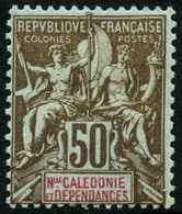 ** N°63 50c Bistre Et Rouge S/azuré - TB - Altri & Non Classificati