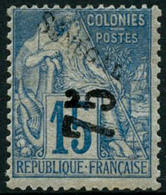 * N°6 75 Sur 15c Bleu, Signé Roumet - TB - Altri & Non Classificati