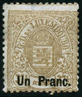 * N°36a Erreur De Pranc Au Lieu De Franc Sur 37 1/2 Bistre - B - Sonstige & Ohne Zuordnung