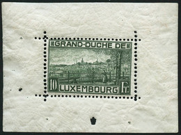 ** N°1A  Bloc 10F Vert-foncé 1923 - TB - Other & Unclassified