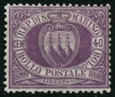 ** N°7 40c Violet - TB - Altri & Non Classificati