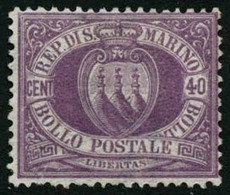 ** N°7 40c Violet - TB - Other & Unclassified