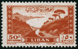 * N°54 50p Rouge Brun - TB - Líbano
