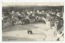 Romilly Sur Seine (10 - Aube) Panorama - Place De L'Union - Cachet Militaire - Romilly-sur-Seine