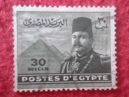 SELLO USADO USED STAMP EGIPTO POSTES D'EGYPTE 30 MILLS VER FOTO/S Y DESCRIPCIÓN. TENGO MÁS SELLOS, VER - Usados