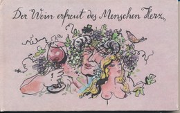 Buch: Der Wein Erfreut Des Menschen Herz; Lied Der Zeit Musikverlag Berlin 1987 - Eten & Drinken