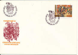 Portugal FDC EUROPA CEPT 3-5-1982 Complete On Cover With Cachet - 1982