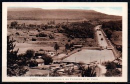 54-Foug, Vue Panoramique Des Fonderies Et Du Canal - Foug