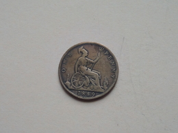 1889 - 1 Penny / KM 755 ( For Grade, Please See Photo ) ! - D. 1 Penny