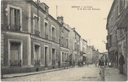 Rebais - La Poste Et La Rue Des Molinots - Rebais