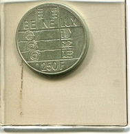 Zilveren Munt Albert II 250 Frank In Originele (verzegelde) Verpakking !! - 250 Francs