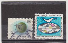 NATIONS  UNIES   1964  New York  Y.T. N° 121  à  124  Incomplet  Oblitéré - Used Stamps