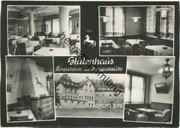 Vesser - Stutenhaus - Ferienheim Und Berggaststätte Der Carl-Zeiss-Stiftung - Foto-AK Grossformat Handabzug 60er Jahre - Suhl