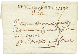 2 "PHILIPPEVILLE" : An 3 7 VEDETTE REPUBLICAINE. Trés Rare. Superbe. - 1801-1848: Precursori XIX