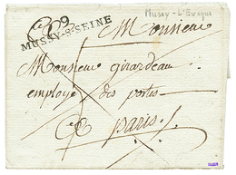 3 "MUSSY L'EVEQUE" : 1813 9 MUSSY-S-SEINE. Superbe. - 1801-1848: Précurseurs XIX