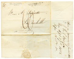 183 "BRESIL Via JERSEY & ST MALO : 1822 COLONIES PAR ST MALO + "Courrier De JERSEY" Sur Lettre Ss Texte Daté "RIO DE JAN - 1701-1800: Precursors XVIII