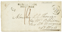 187 1831 GRANDE BRETAGNE PAR ST MALO + Taxe 6 Sur Lettre Avec Texte 4 Pages) De GUERNESEY" Pour ST MALO. TB. - 1701-1800: Vorläufer XVIII