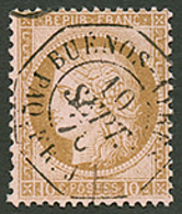 256 10c CERES Obl. BUENOS-AYRES PAQ FR J. TTB. - Altri & Non Classificati