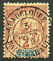 284 2c Obl. GUADELOUPE BAIE MAHAULT 3 Juin 79 (sans Doute Erreur De Dateur). TTB. - Andere & Zonder Classificatie