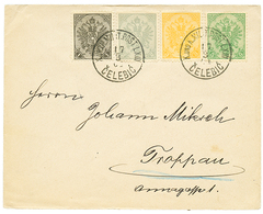 460 BOSNIA : 1904 1k+ 2k+ 3k+ 5k Canc. K.U.K MILIT. POST LXIII CELEBIC On Cover To TRAPPAU. Superb. - Bosnien-Herzegowina