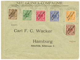 598 NEU GUINEA : 1901 N°1 To N°6 Canc. FRIEDRICH WILHELMHAFEN On Cover To HAMBURG. Signed THIER. Vvf. - Deutsch-Neuguinea