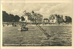 Kühlungsborn - Erholungsheime Am Weststrand - Foto-AK - Heldge-Verlag Köthen Gel. 1955 - Kühlungsborn