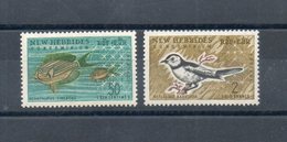 Nouvelles Hébrides. Oiseau Et Poisson - Unused Stamps
