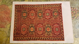 Kazakhstan - FOLK  - Old Postcard - 1955 - Carpet Tapis - Kazachstan