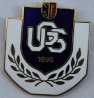 URIANA GENEVE SPORTS - UGS 1896  - CLUB DE FOOTBALL - GENEVE - FOOT - LAURIERS - BORD BLANC - SOCCER -   (ROSE) - Football