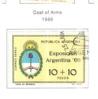 Argentina PASP. 1966 Arms  Scott.CB 37 Used See Scan On Scott.Page - Luchtpost