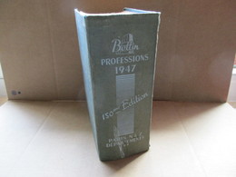 Annuaire Du Commerce / Didot-Bottin / Tome II / Professions Paris N à Z De 1947 - Telefonbücher