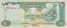 BILLETE DE EMIRATOS ARABES DE 10 DIRHAMS DEL AÑO 2009  (BANKNOTE) - Verenigde Arabische Emiraten